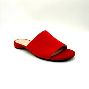 Ecco Peep Toe Slides